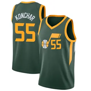 Utah Jazz Men's John Konchar Green Swingman 2018/19 Jersey - City Edition