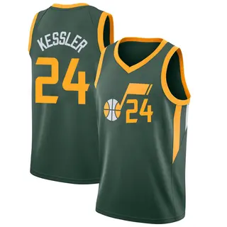 Utah Jazz Men's Walker Kessler Green Swingman 2018/19 Jersey - City Edition