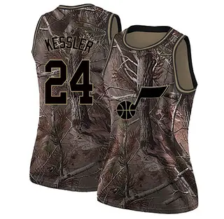Utah Jazz Women's Walker Kessler Camo Swingman Realtree Collection Jersey