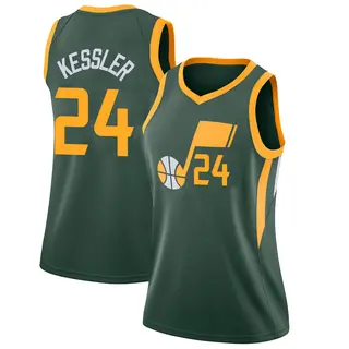 Utah Jazz Women's Walker Kessler Green Swingman 2018/19 Jersey - City Edition